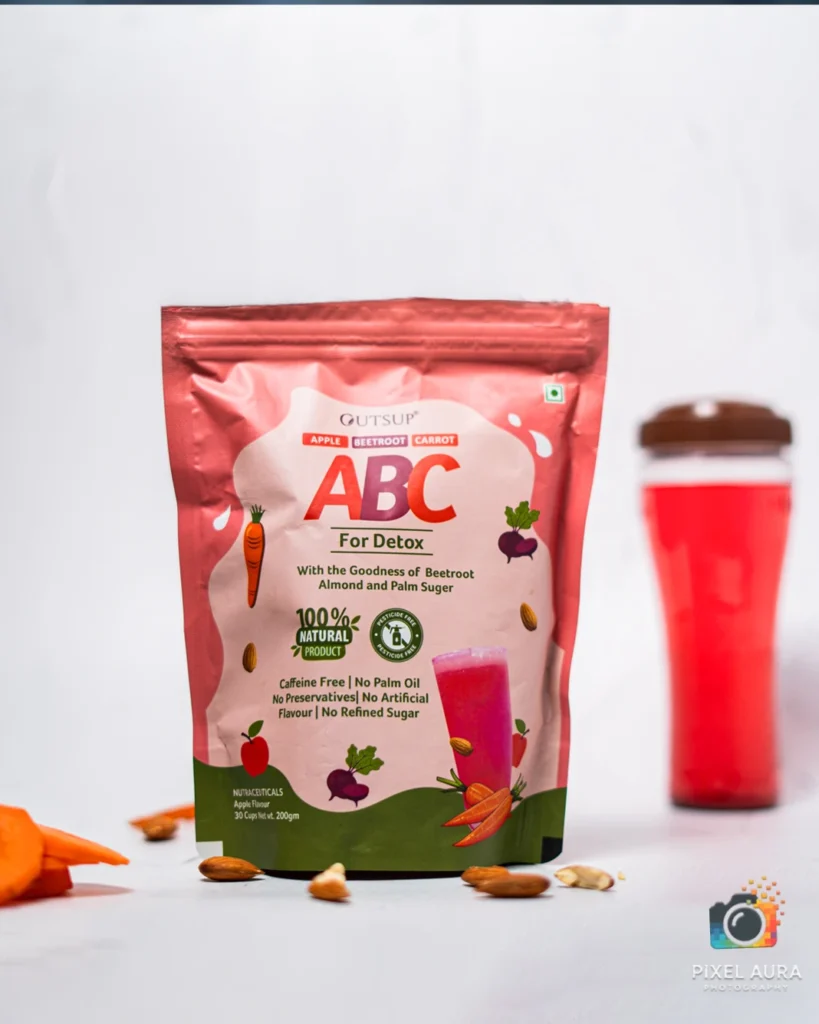 ABC packaged food product photographed for commercial photography
